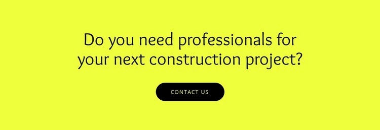 Construction projects for your Homepage Design