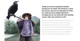 Premium HTML5 Template For Traveling In Asia