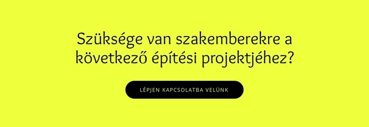 Építési projektek az Ön számára Sablon