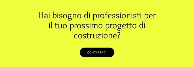 Progetti di costruzione per il tuo Modelli di Website Builder