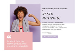 Nuovo Tema Per Rimani Motivato