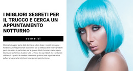 Look Luminoso Per La Festa - Modello Web HTML