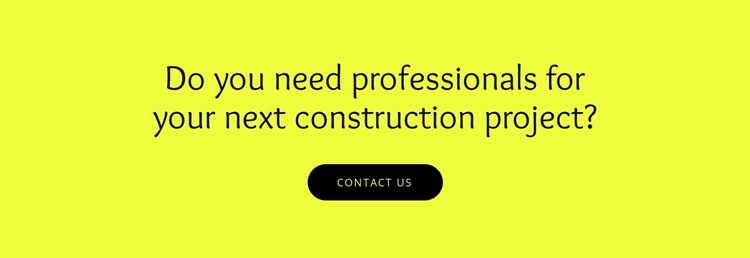 Construction projects for your Joomla Template