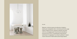 Ekskluzywne Meble - Szablon Projektu Strony Internetowej