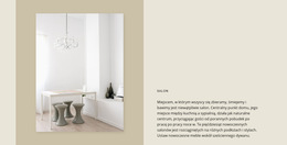 Ekskluzywne Meble - Szablon Projektu Strony Internetowej