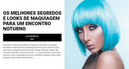 Look Brilhante Para A Festa - Tema WordPress Profissional