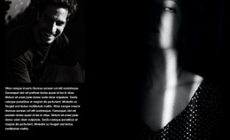 Выставка Портретов – Одностраничная Тема