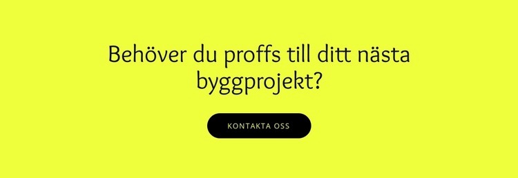 Byggprojekt för din CSS -mall