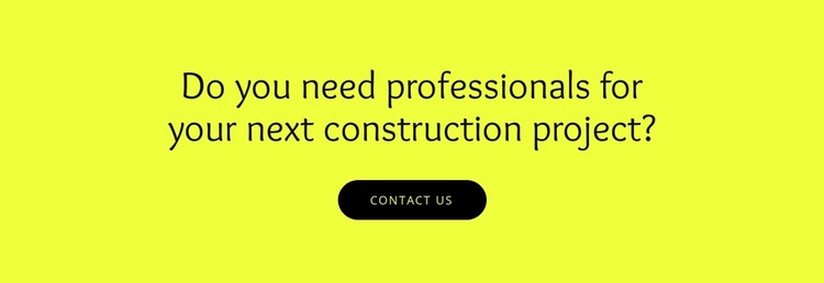 Construction projects for your Template