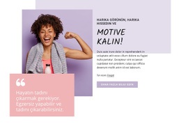 Motive Kalın - En Iyi HTML5 Şablonu