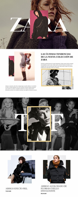 Zara: Plantilla De Sitio Web Joomla