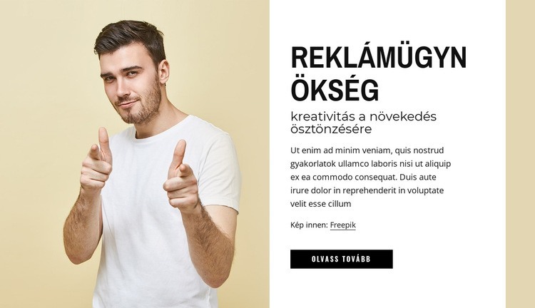 Reklámügynökség WordPress Téma