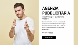 Fantastico Costruttore Di Siti Web Per Agenzia Pubblicitaria