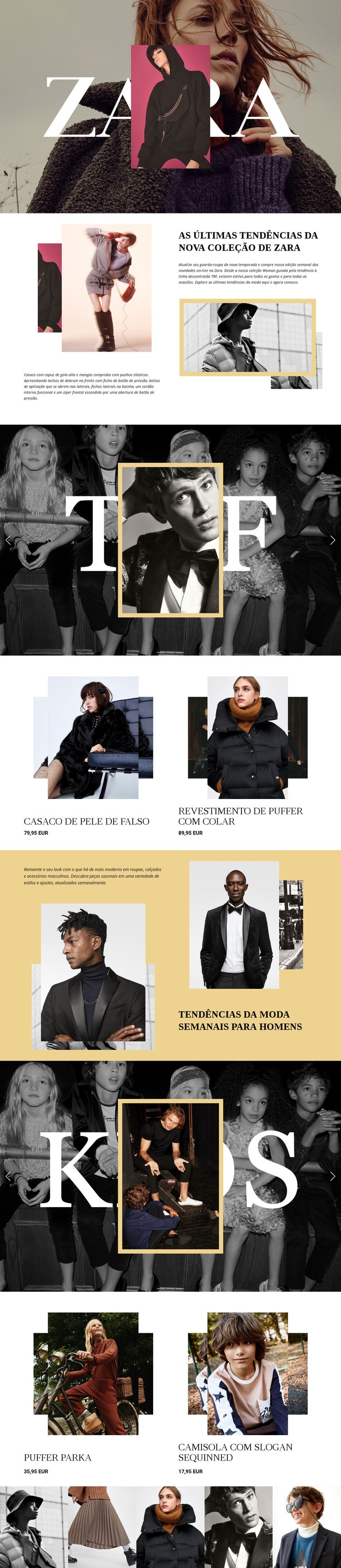 Zara Design do site