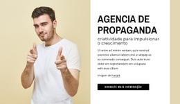 Agencia De Propaganda - Modelo De Site Gratuito