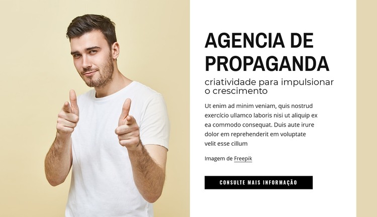 Agencia de propaganda Template CSS