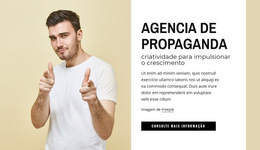 Agencia De Propaganda - Página De Destino