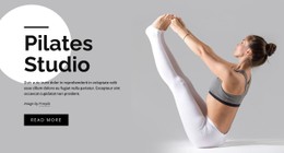 Build Core Strength With Pilates CSS Template