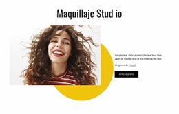 Estudio De Maquillaje - Diseño De Sitios Web Gratuito