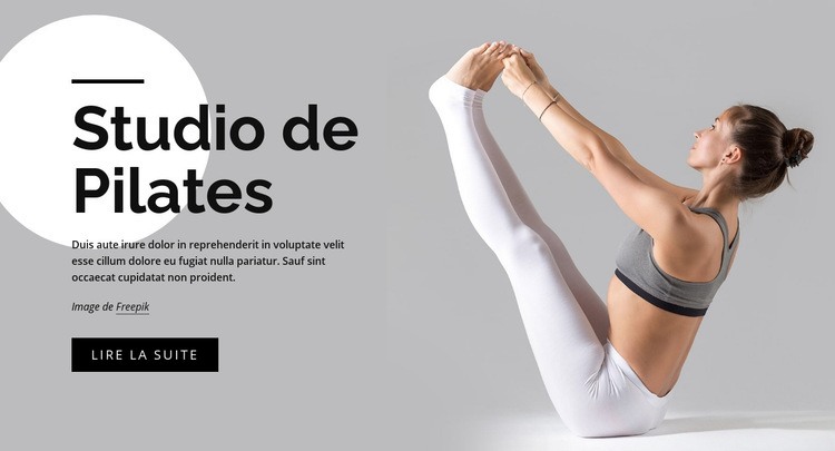 Renforcez votre cœur avec les pilates Page de destination