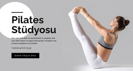 Pilates Ile Temel Güç Oluşturun Için Ücretsiz WordPress Teması