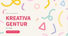 Neues Design Für Preisgekrönte Agentur Für Kreatives Branding