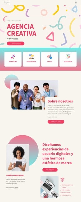 Creamos Trabajo Guiado Por La Estrategia - HTML Website Builder