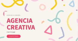 Agencia De Branding Creativa Galardonada: Plantilla De Página HTML