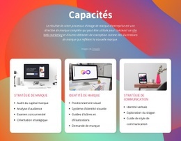 Agence De Marketing Créatif Et De Baguage – Modèle De Site Web Personnel