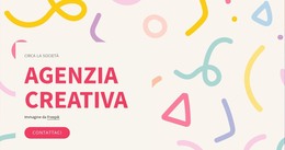 Nuovo Tema Per Agenzia Di Branding Creativo Pluripremiata