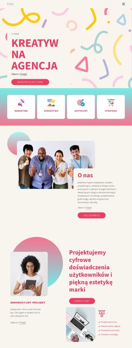 Tworzymy Pracę Kierowaną Strategią - Gotowy Do Użycia Motyw WordPress