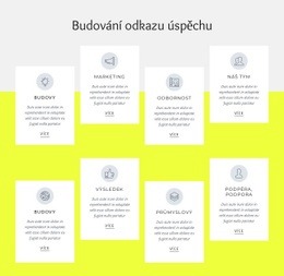 100 Let Budování – Online Šablony