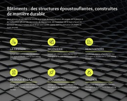 Construction Durable - Modèle HTML5 Réactif