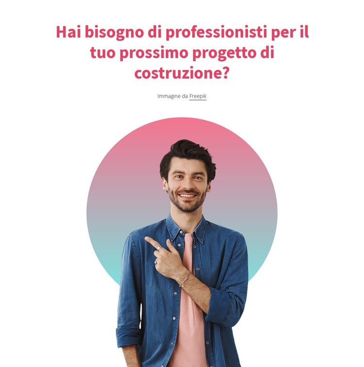 Professionisti per te Modelli di Website Builder