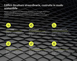Costruito Sostenibile - Modello HTML5 Reattivo