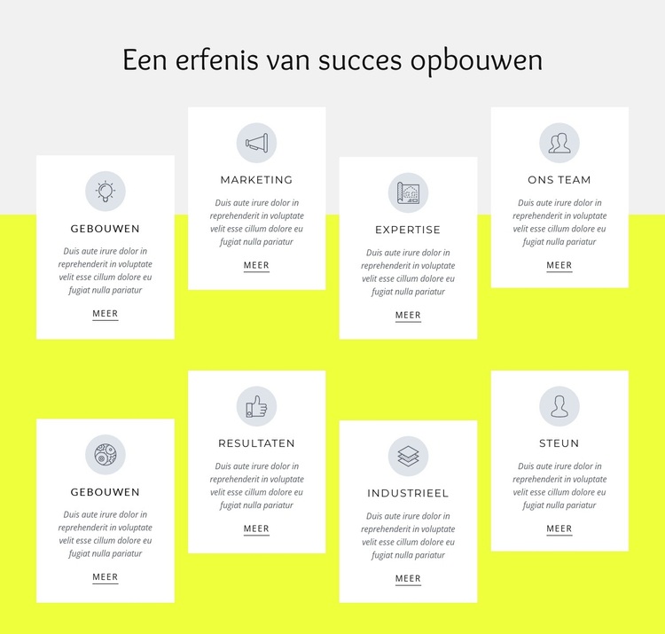 100 jaar bouwen WordPress-thema