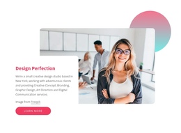 Landing Page Template For Brilliantly Bright Ideas