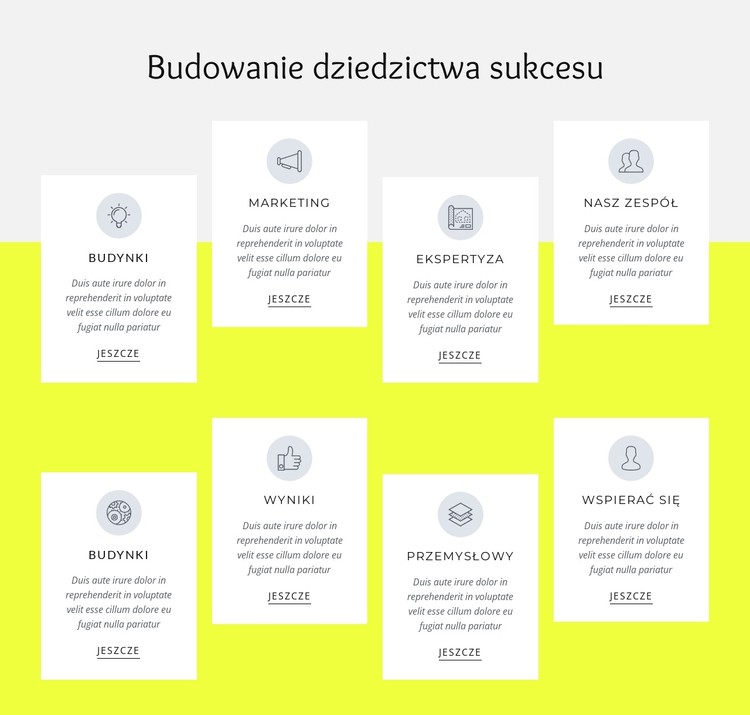 100 lat budowy Szablon CSS