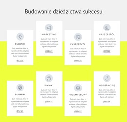 100 Lat Budowy - Responsywny Szablon Strony Internetowej