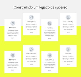 HTML5 Responsivo Para 100 Anos De Construção