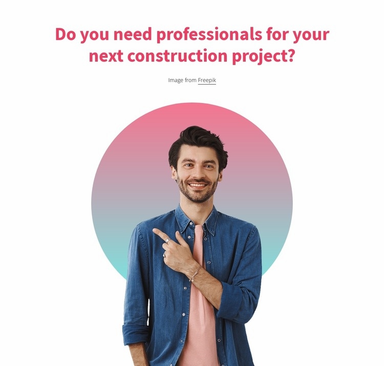 Professionals for you Squarespace Template Alternative