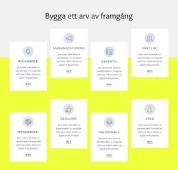 100 År Av Byggnad - Gratis HTML-Mall