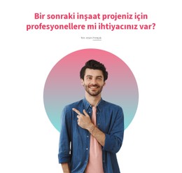 Sizin Için Profesyoneller Mağaza Şablonu