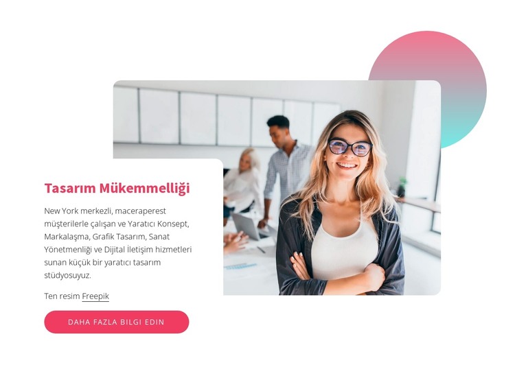 Parlak parlak fikirler HTML Şablonu