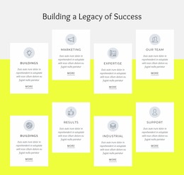 100 Years Of Building - Simple WordPress Theme Generator