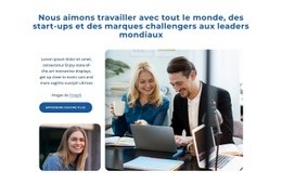 Nous Travaillons Avec Des Start-Up - Conception Créative De Sites Polyvalents