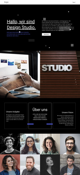Unser Design Ist Einzigartig – Drag & Drop-WordPress-Theme