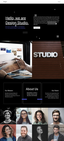 Our Design Is Unique - Drag & Drop WordPress Theme