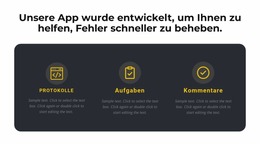Über Unsere App - Inspiration Für Joomla-Vorlagen