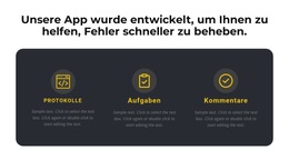 Über Unsere App – Anpassbares, Professionelles WordPress-Theme